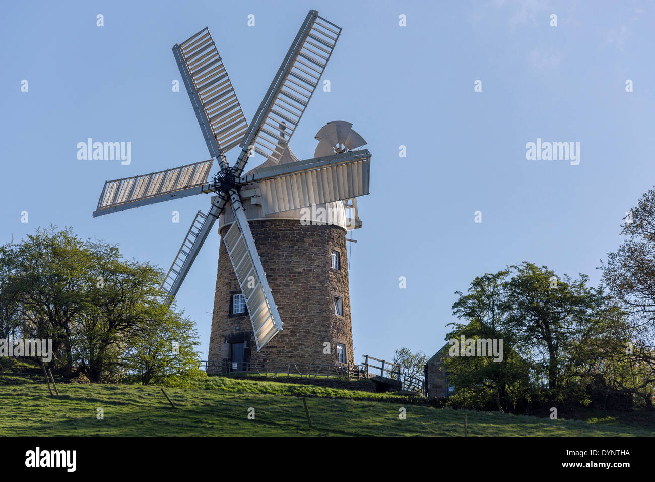Heage Windmühle in der Nähe von Ripley england Stockfoto