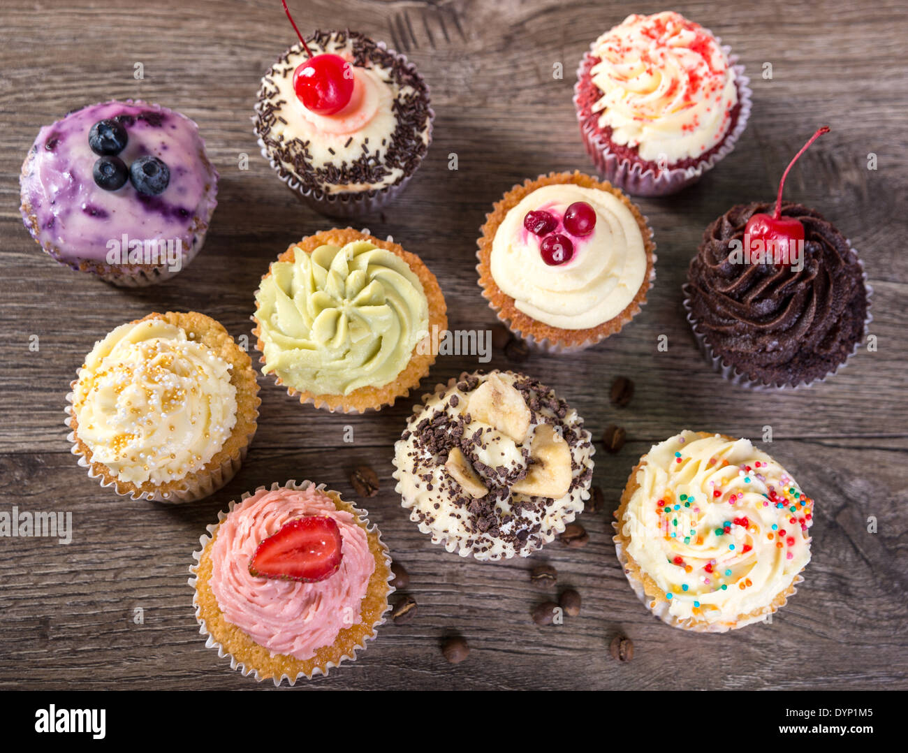 Cupcakes Stockfoto