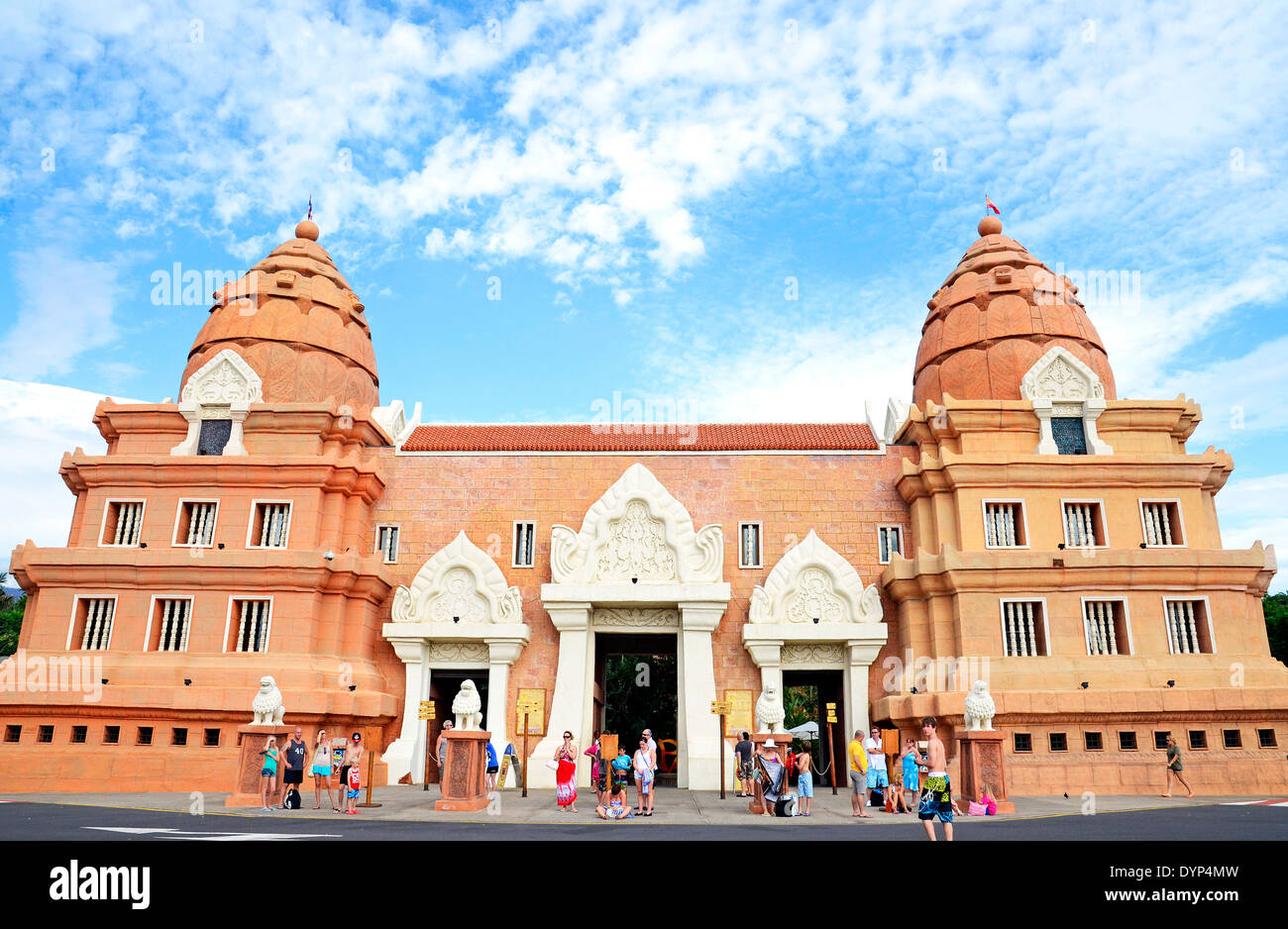 Der Eingang zum Siam Park auf Teneriffa Stockfotografie Alamy