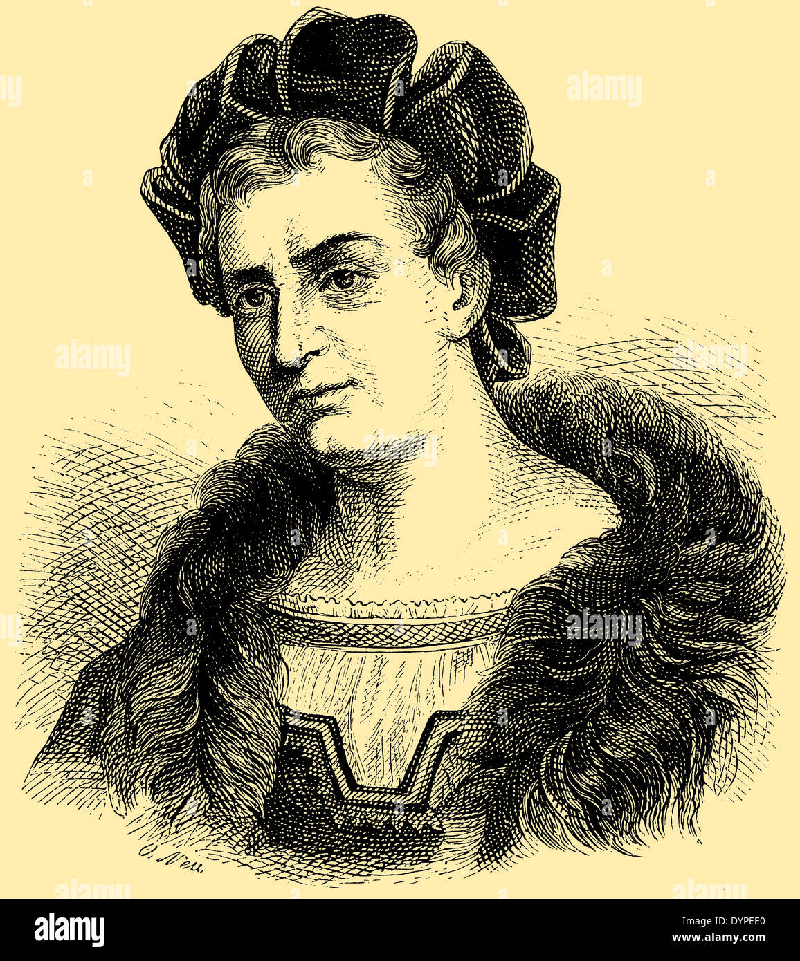 François-Joseph Talma (geboren 15. Januar 1763, gestorben 19. Oktober 1826) Stockfoto