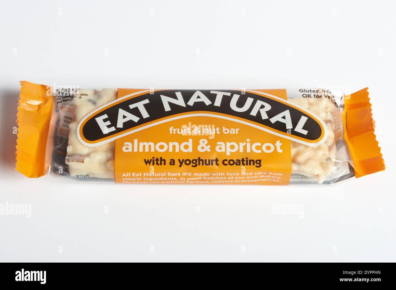 Natürliche Frucht & Mutter Bar Essen Stockfoto