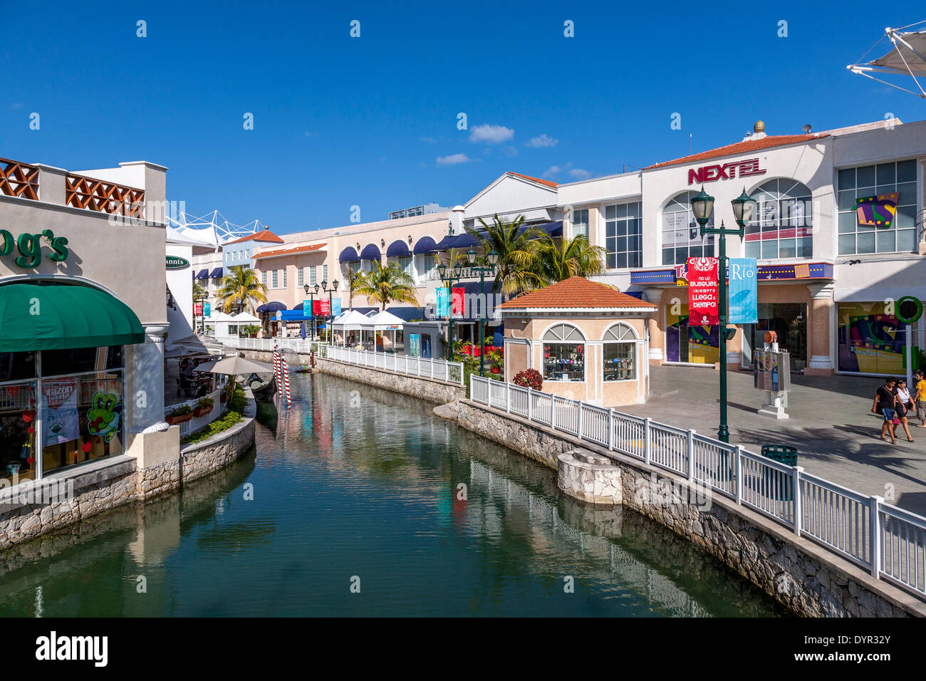 La Isla Shopping Village, Cancún, Quintana Roo, Mexiko Stockfoto