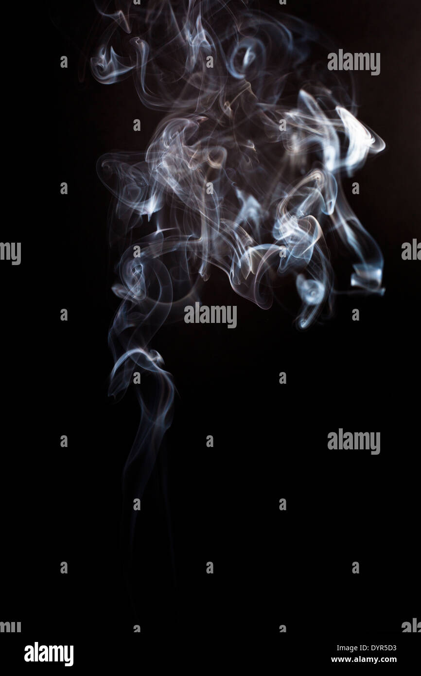 Wanderwege zu rauchen Stockfoto