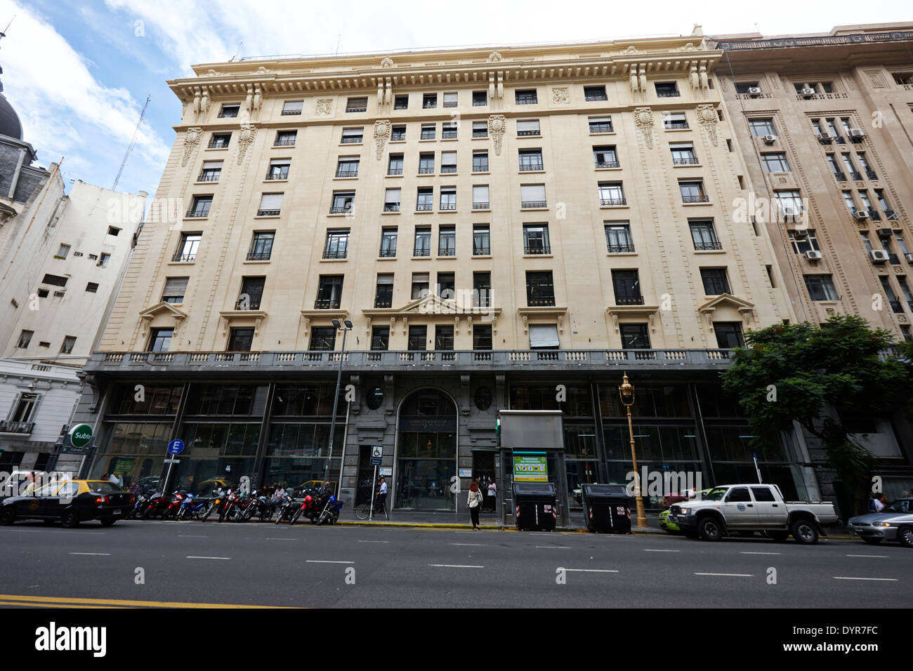 Superintendencia de Servicios de Salud ehemalige Sud-Amerika Versicherungsgesellschaft Büros Buenos Aires Argentinien Stockfoto