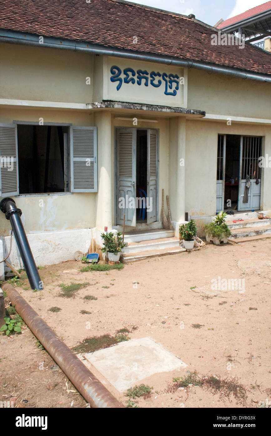 Eine Wasserstation arbeiten Büro dient Bürgern von Kampong Cham, Kambodscha. Stockfoto