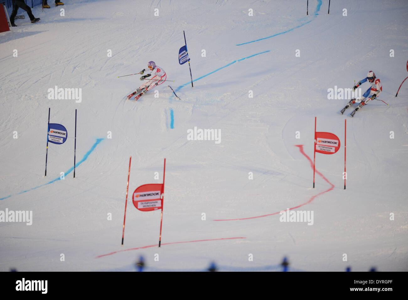 Die FIS Alpine Ski World Cup, 2011 Stockfoto