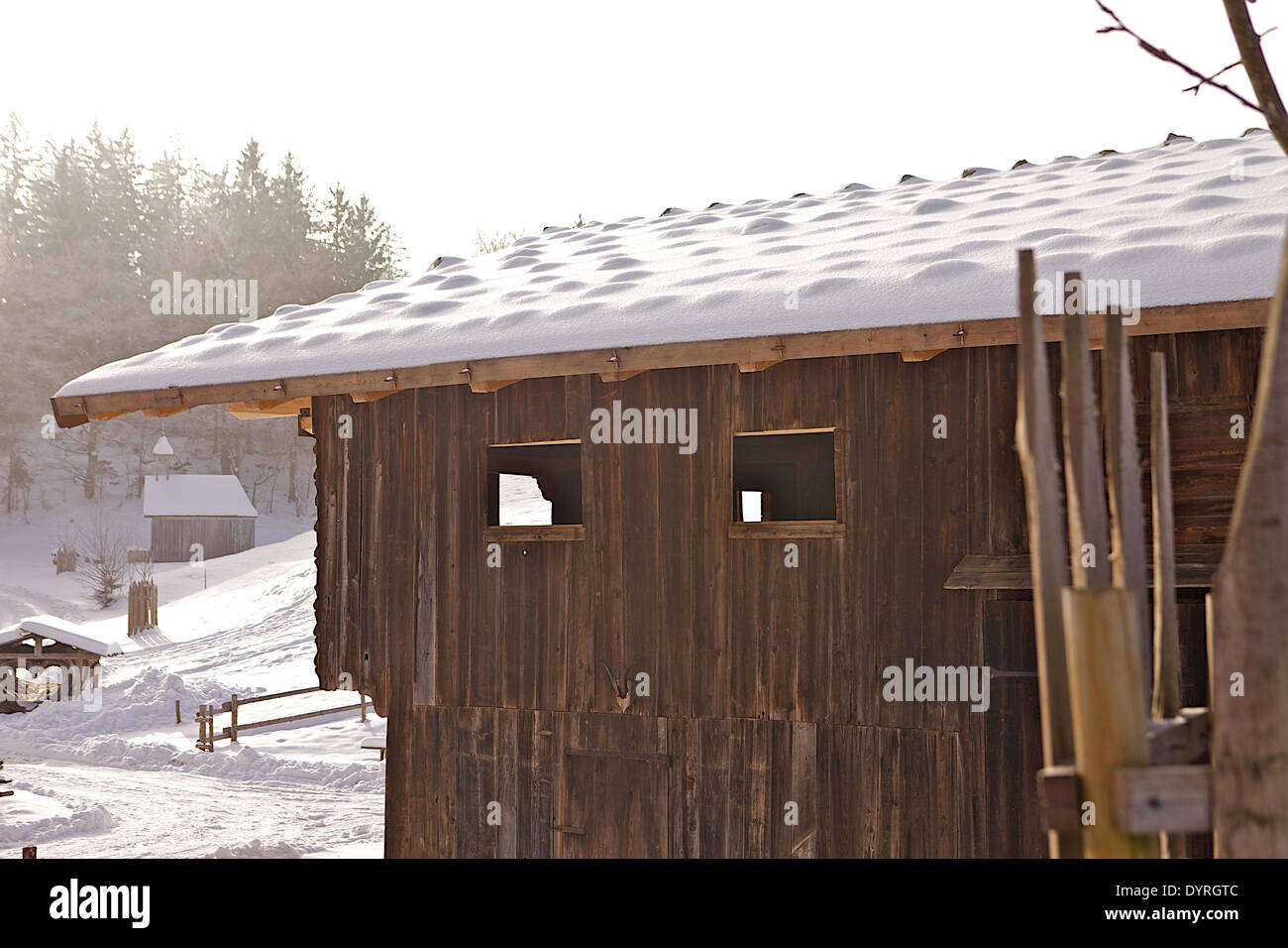 Die Landwirtschaft und Wintersport Museum von Markus Wasmeier, 2011 Stockfoto