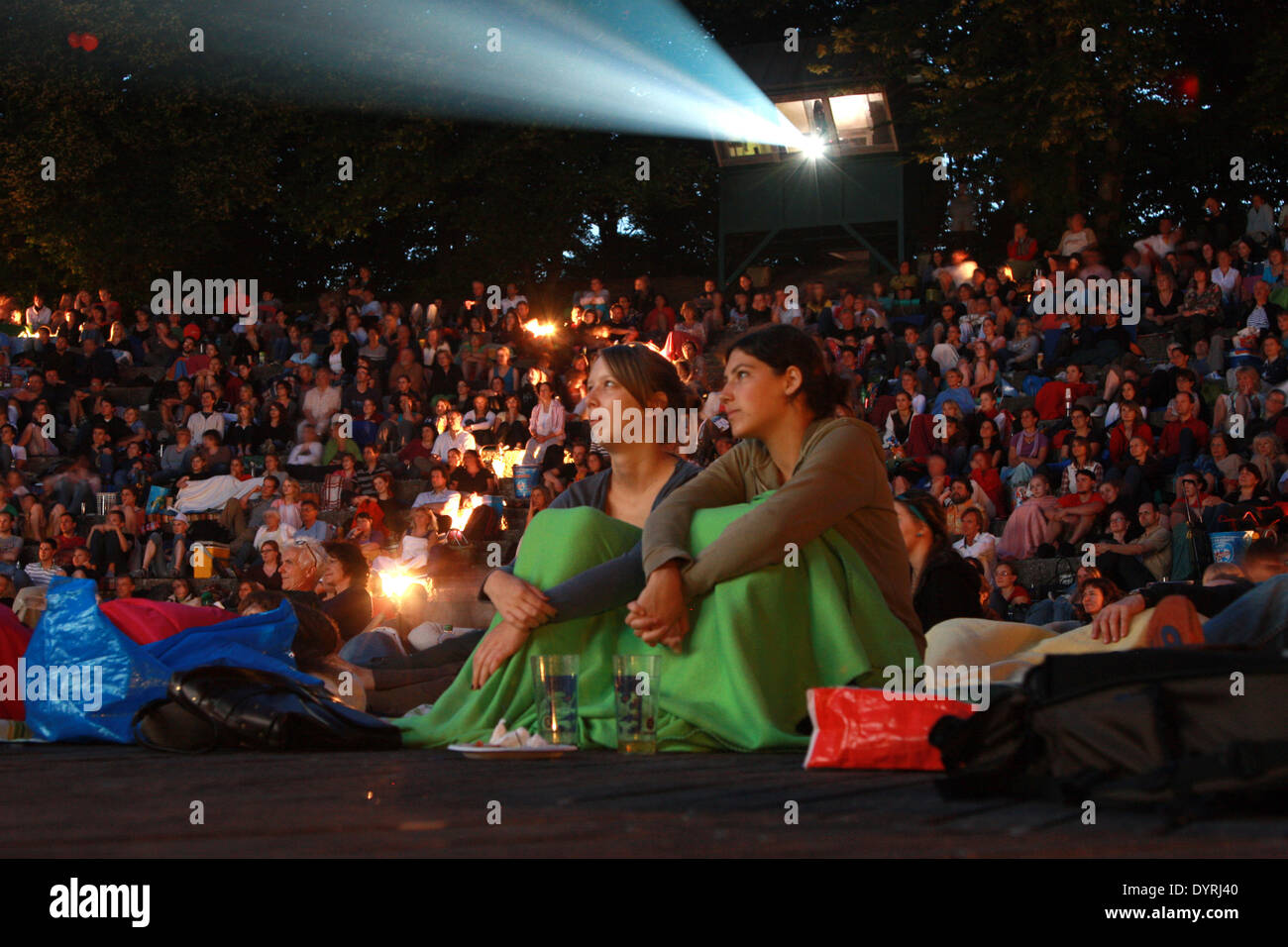 "Kino, Mond Und Sterne" in München, 2010 Stockfoto