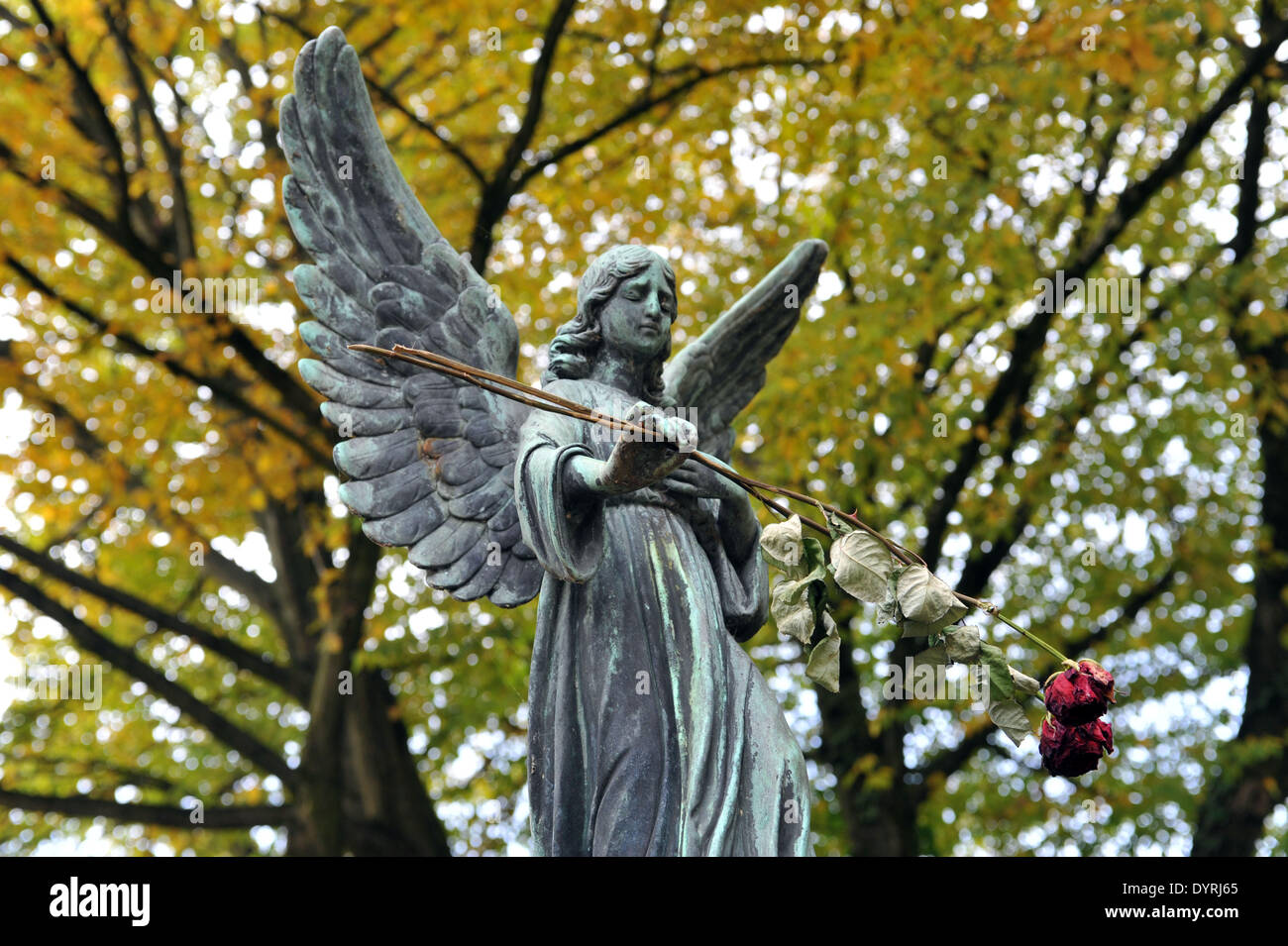 Westfriedhof (Western Cemetery) in München, 2011 Stockfoto