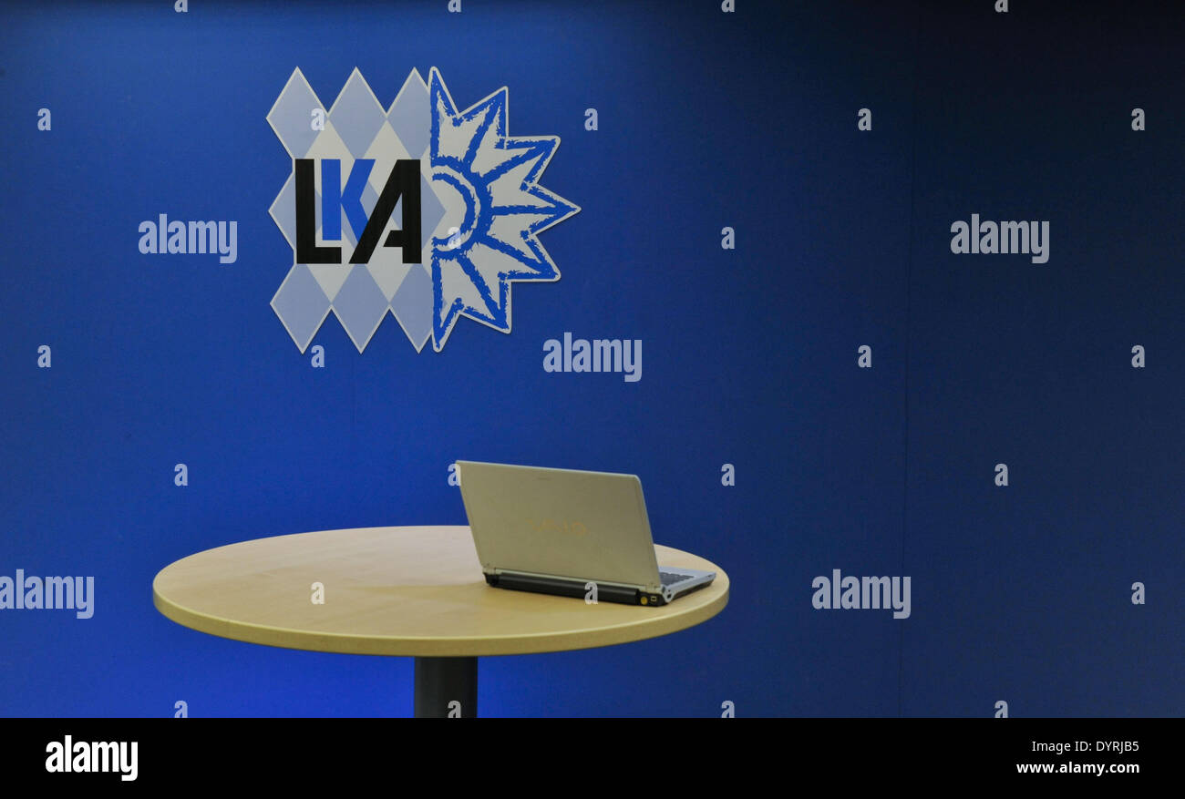 Neue "Cyber Cops" an das LKA in München, 2011 Stockfoto