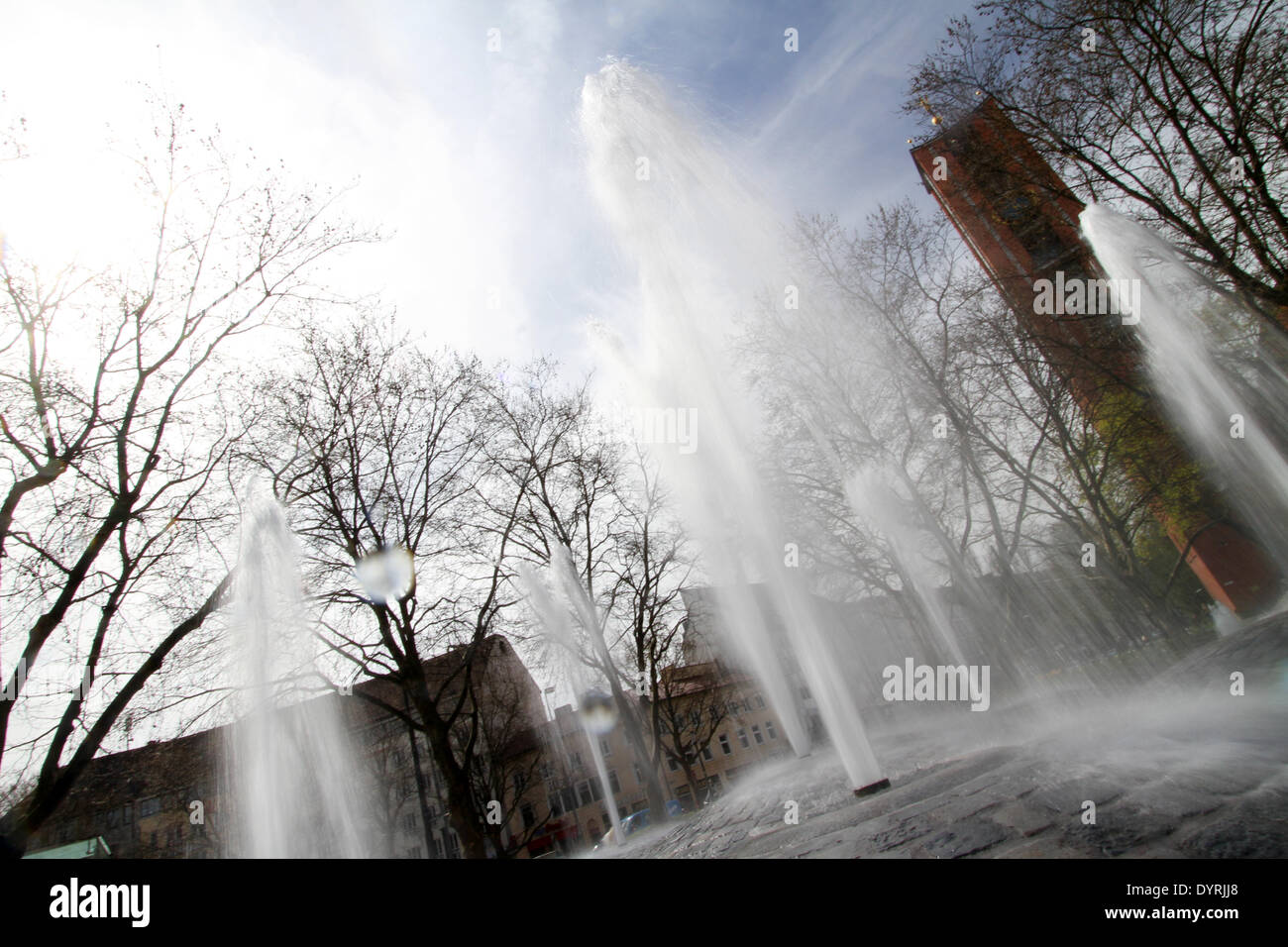 Brunnen am SendlingerTorPlatz in München 2012 Stockfotografie Alamy
