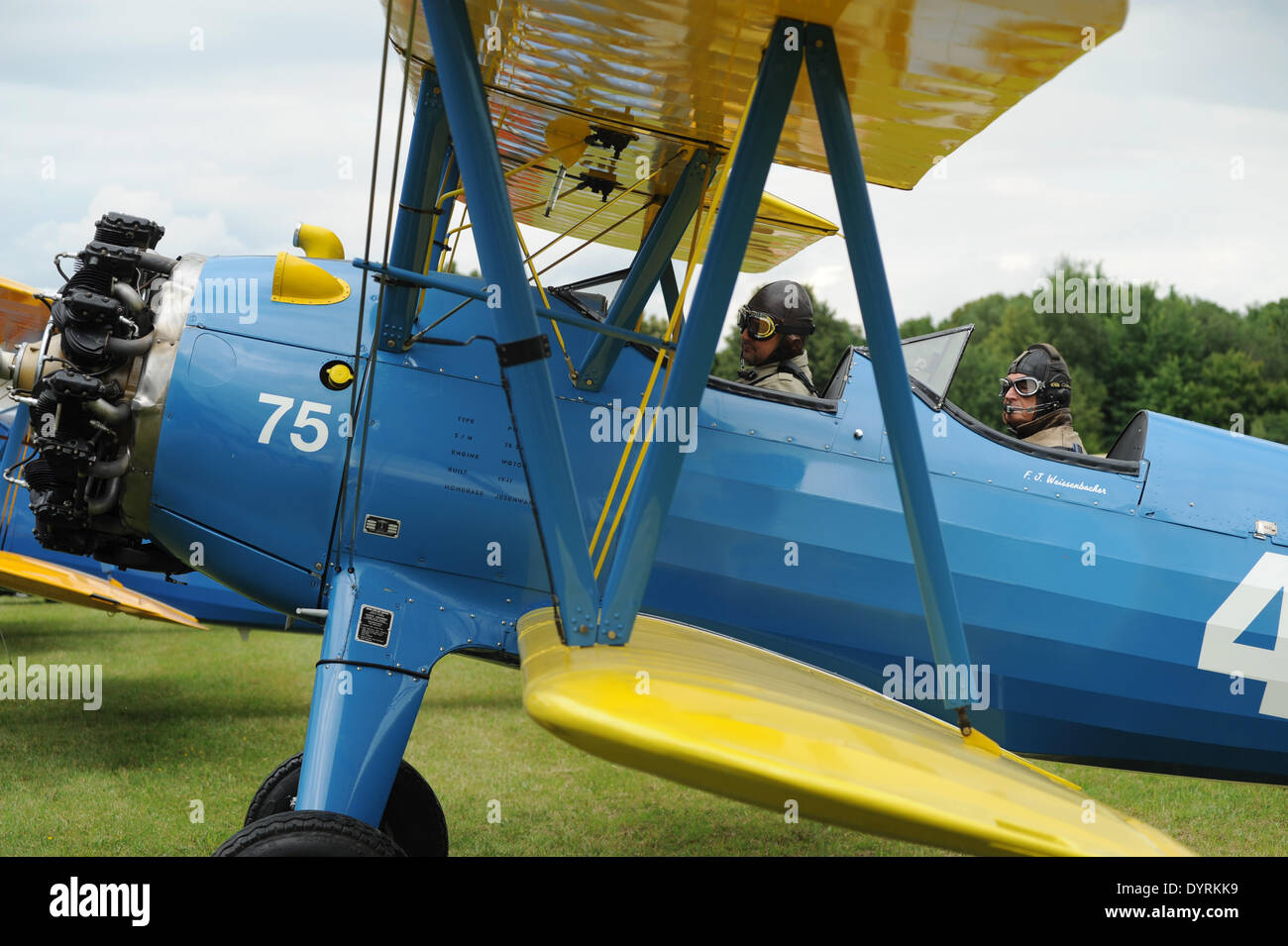 Fly-in auf dem 100. Jahrestag des Flughafens Schleißheim 2012 Stockfoto