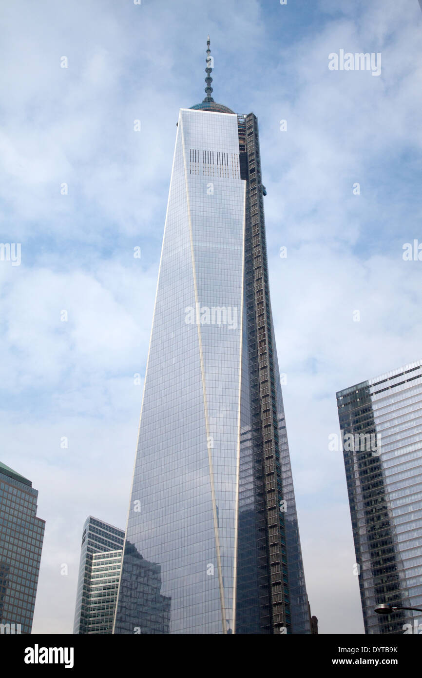 Freedoom Turm, ein World Trade Center New York City Stockfoto