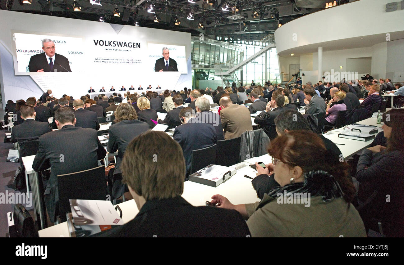 Der Vorstand der Volkswagen AG Stockfotografie - Alamy
