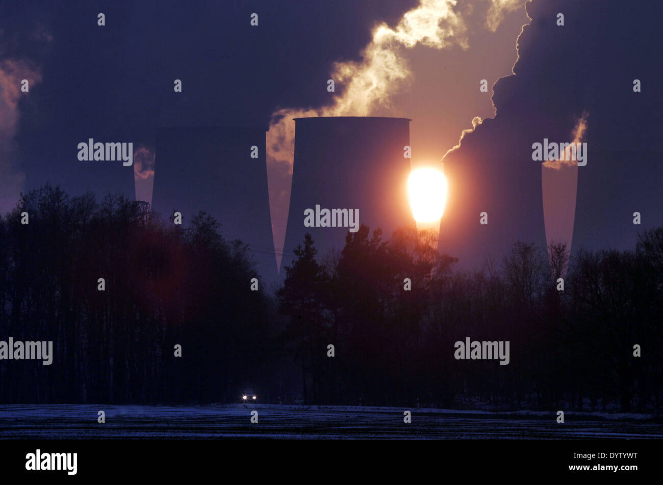 Kraftwerk Stockfoto