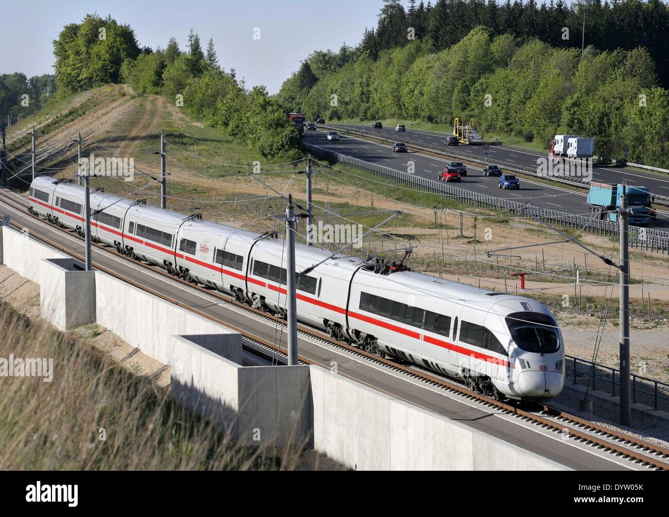 Intercity-Express (ICE) Stockfoto