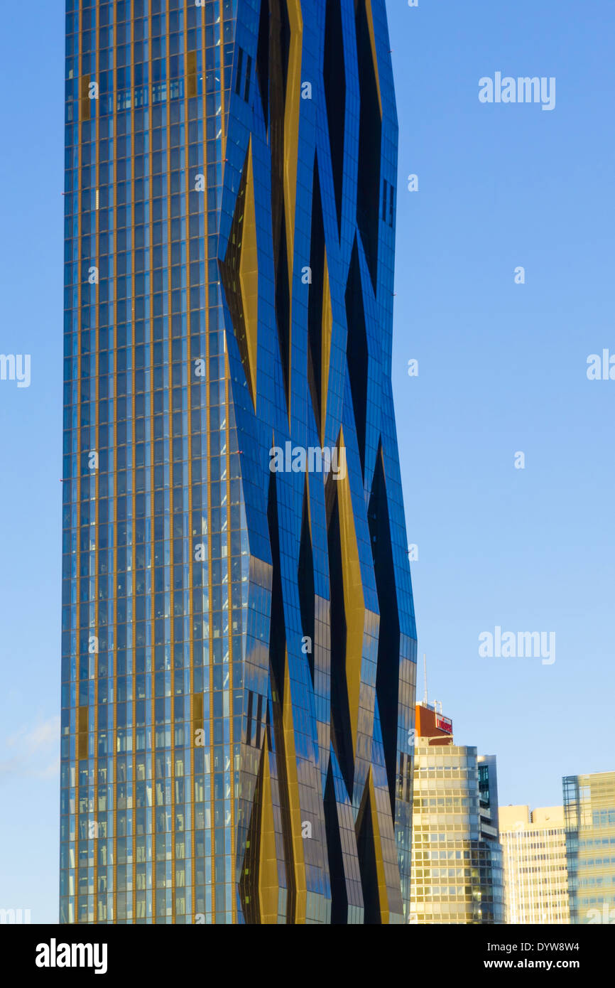 Wien, Danube City, DC-Tower, Dominique Perrault, Österreich, 22. Bezirk, Donaucity Stockfoto