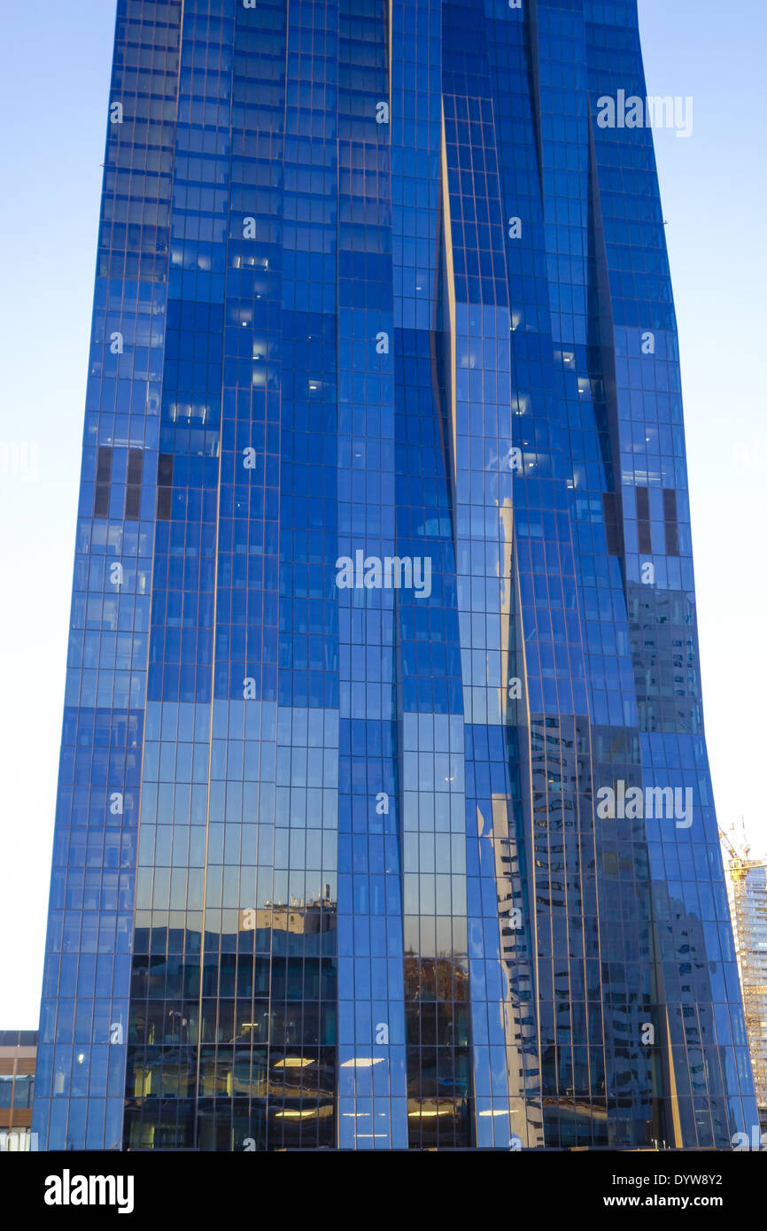 Wien, Danube City, DC-Tower, Dominique Perrault, Österreich, 22. Bezirk, Donaucity Stockfoto
