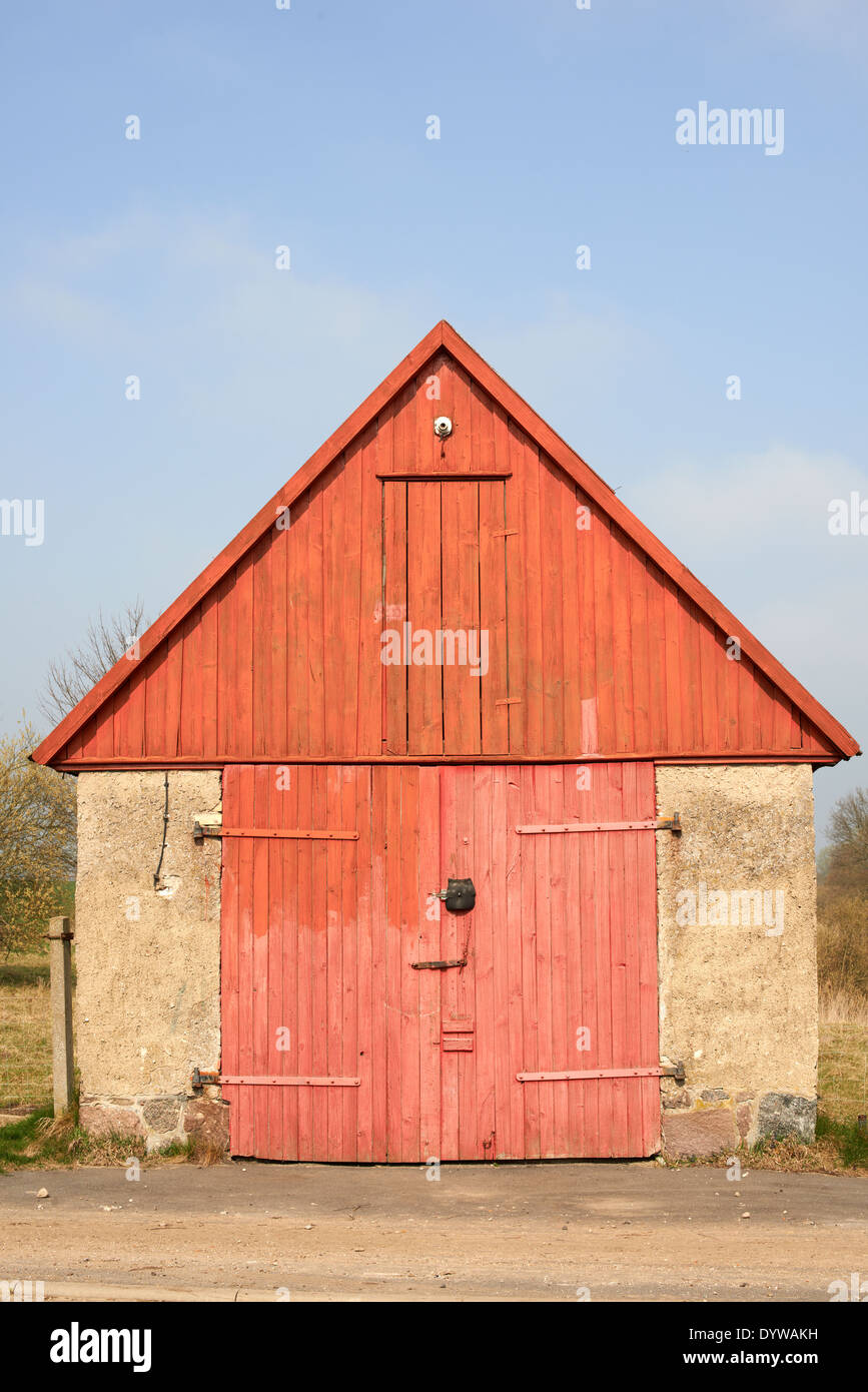 Rustikales Bauernhaus Stockfoto