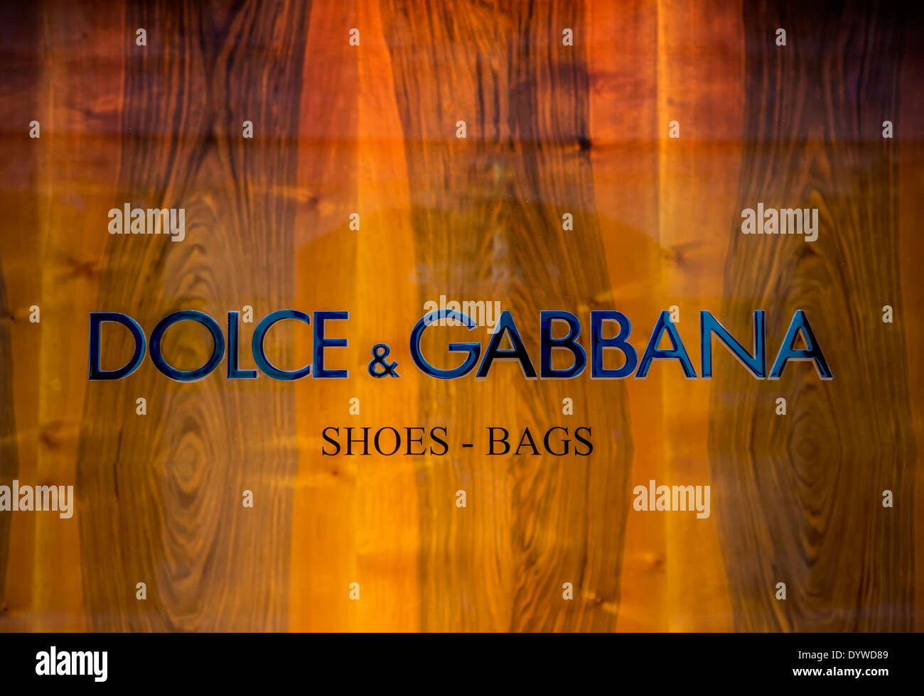 & Gabbana Dolce shop Stockfoto