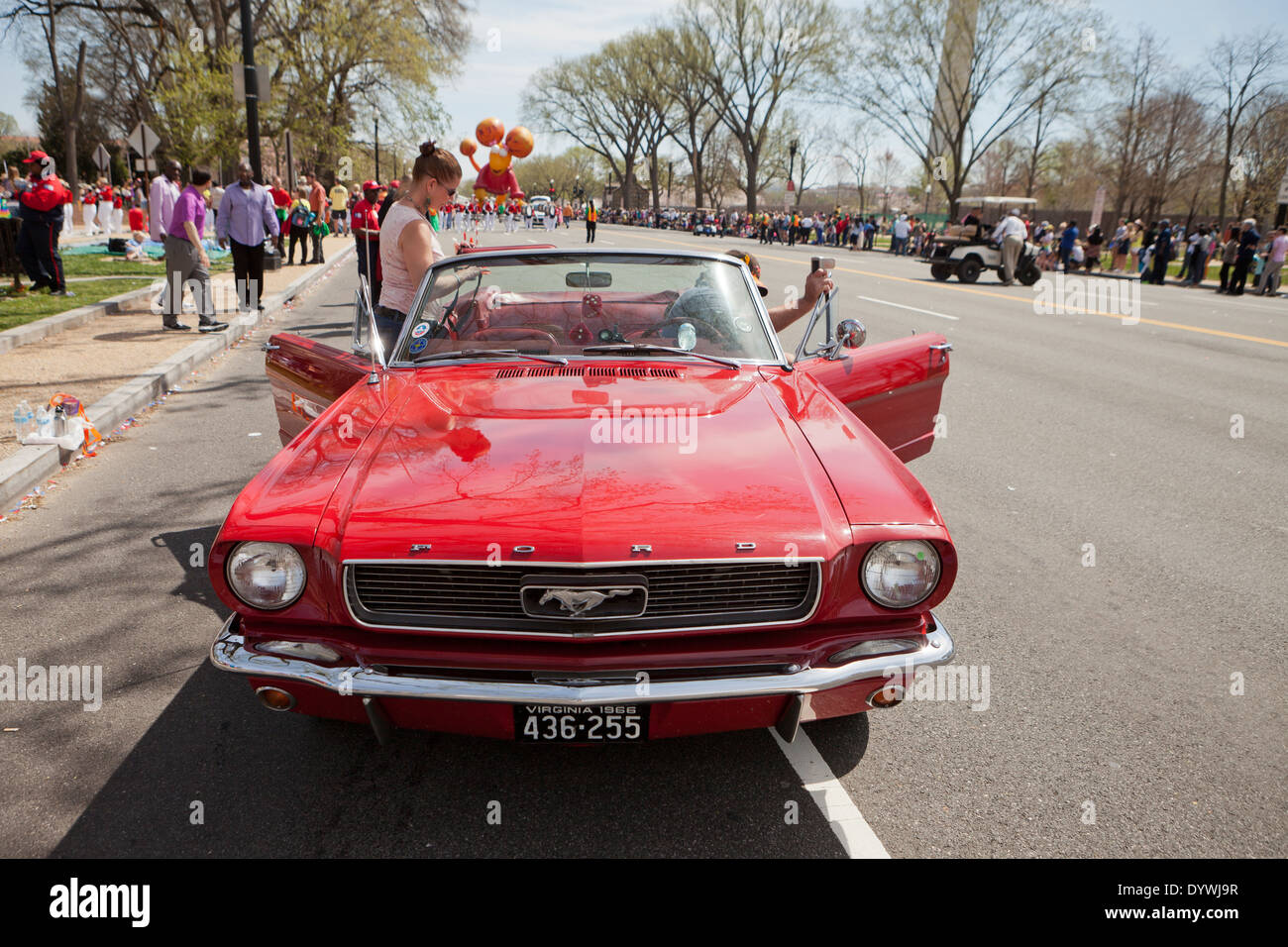 1966 Ford Mustang Cabrio Stockfoto