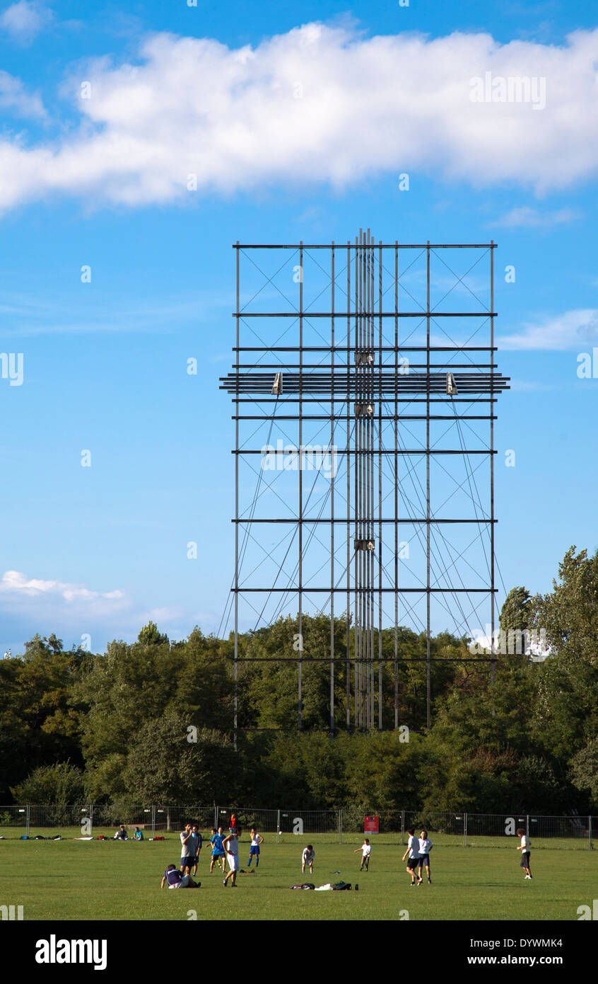 Papstkreuz, Donaupark, Wien, Österreich Stockfoto