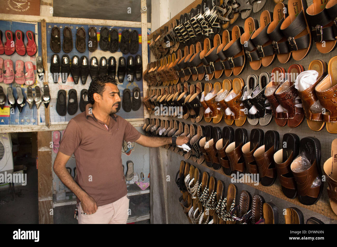 Markt-Stadt Kifl Stockfoto