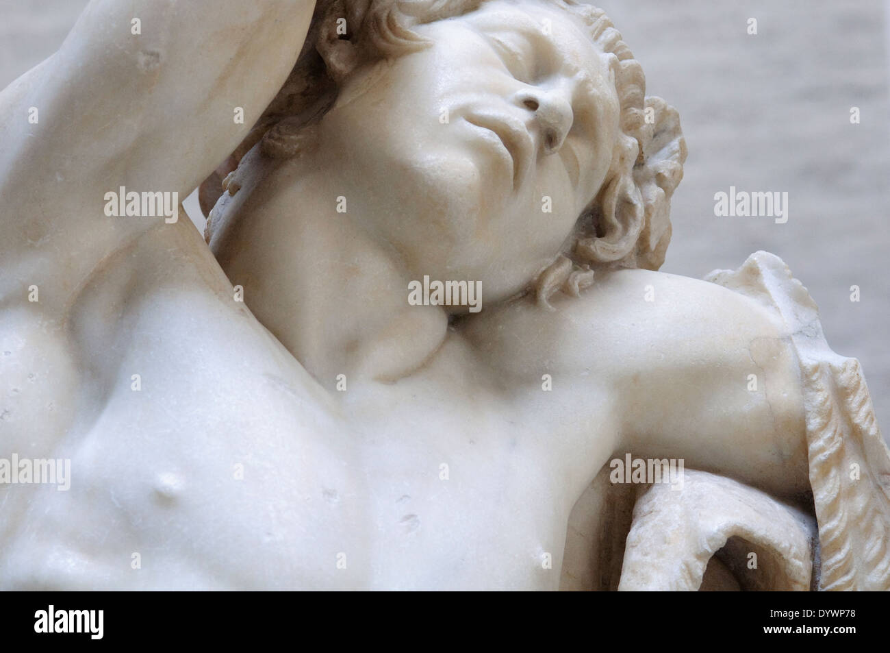 Deutschland, Bayern, München, Glyptothek Museum, Barberini Faun, Satyr schlafen Stockfoto