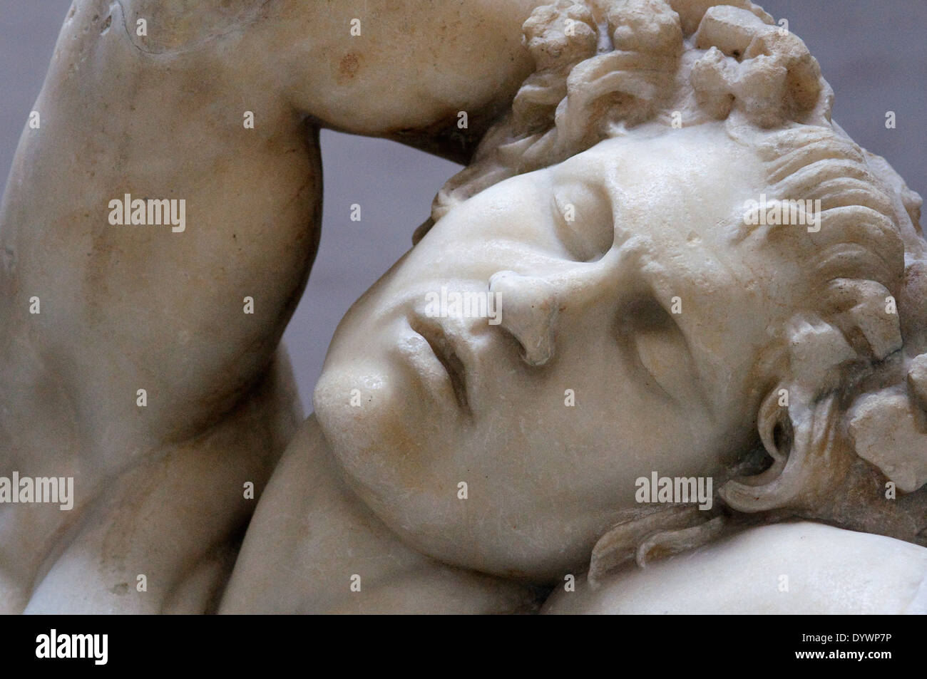 Deutschland, Bayern, München, Glyptothek Museum, Barberini Faun, Satyr schlafen Stockfoto