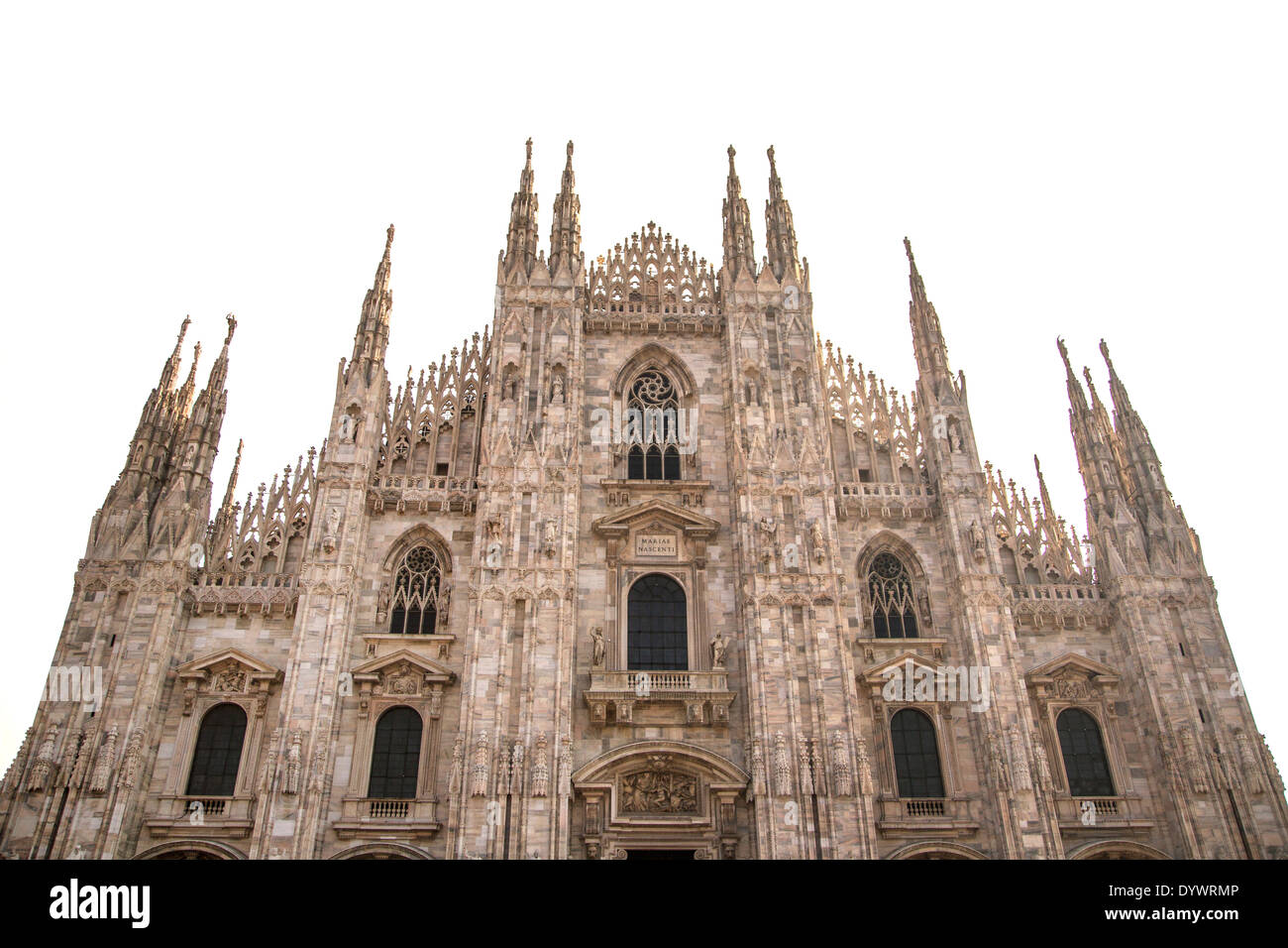 Mailänder Dom Stockfoto
