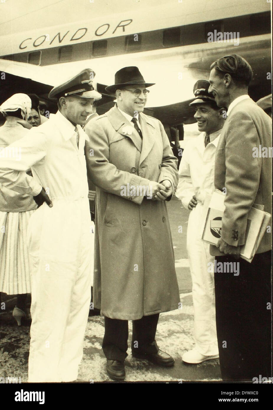 Die Convair CV-440, auch bekannt als Convair Liner, ist ein zweimotoriges Flugzeug von Convair. Die Flugzeuge wurden in den 1950er und 1960er Jahren häufig für kommerzielle und militärische Operationen eingesetzt Die Condor-Variante war eine Weiterentwicklung, die von verschiedenen Betreibern genutzt wurde. Stockfoto