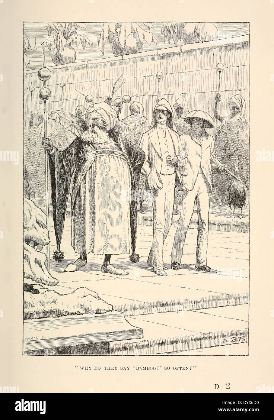Arthur Burdett Frost (1851-1928) Illustration aus "A Tangled Tale" von Lewis Carroll veröffentlichte 1885. 6 'ihr Radiancy' Knoten Stockfoto