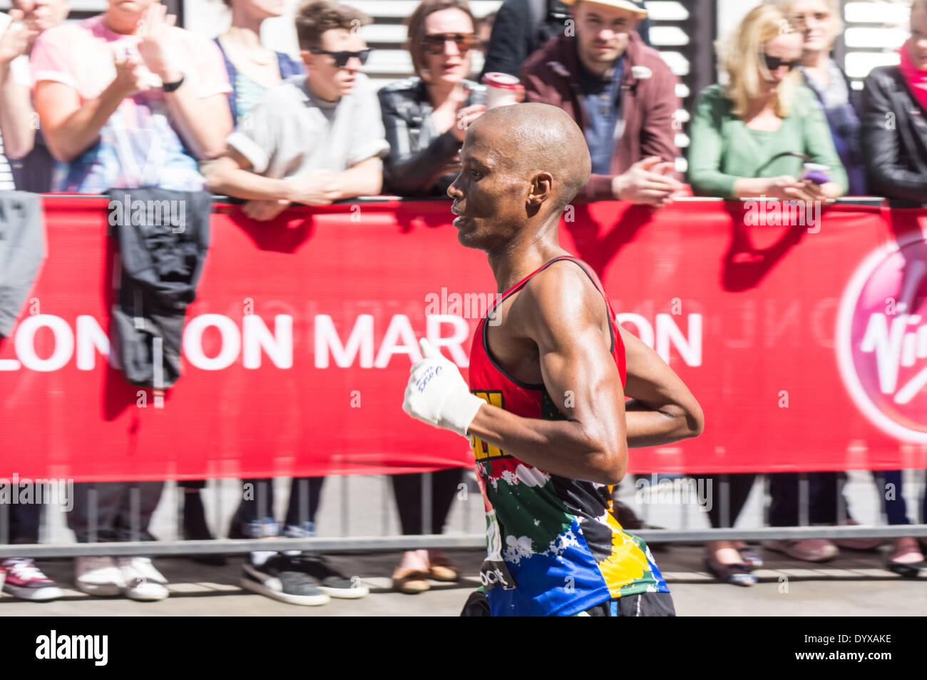 Der London-Marathon, London England Vereinigtes Königreich UK Stockfoto