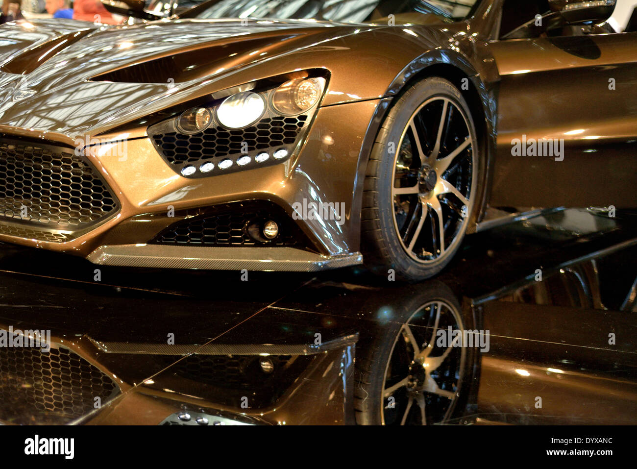 Zenvo ST1 Auto Detail Stockfoto