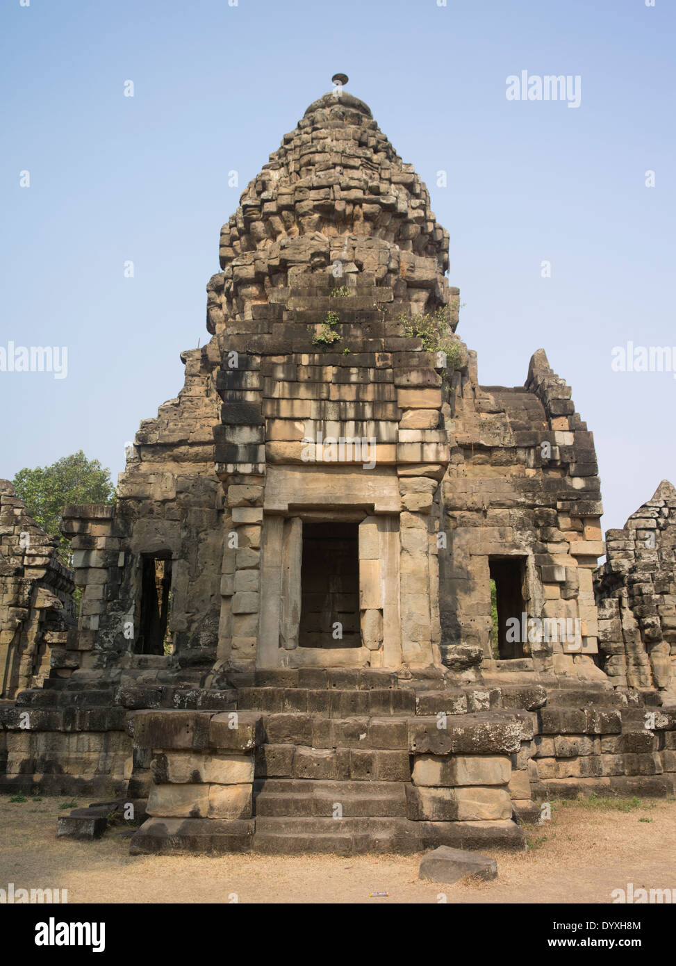 Athvea Tempel Wat, Siem Reap, Kambodscha Stockfoto
