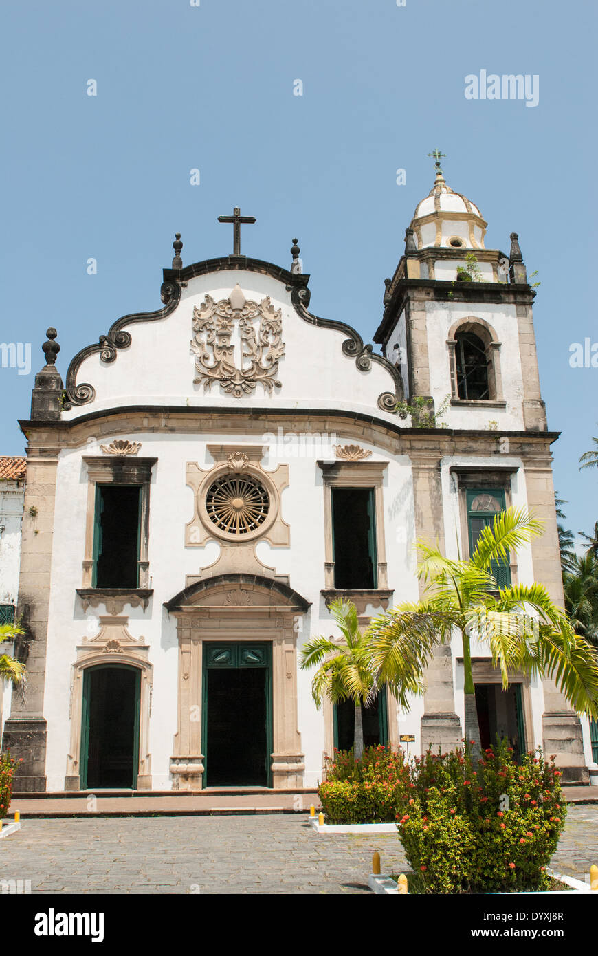 Olinda, Bundesstaat Pernambuco, Brasilien. Kloster São Bento. Stockfoto