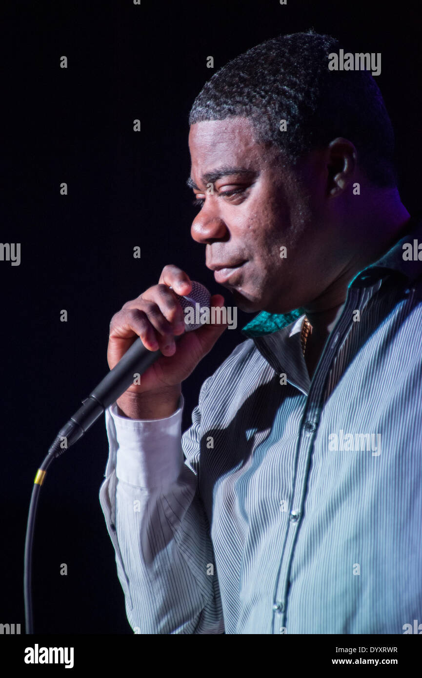 Lincoln, CA, USA. 26. April 2014. Komiker Tracy Morgan führt auf Thunder Valley Casino Resort in Lincoln, Kalifornien am 26. April 2014 Credit: Randy Miramontez/Alamy Live News Stockfoto