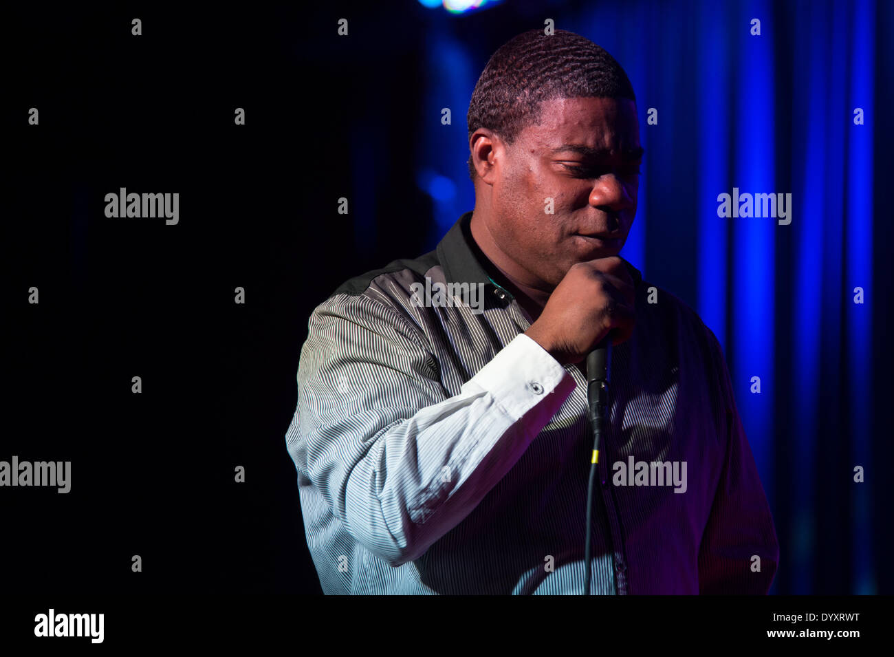 Lincoln, CA, USA. 26. April 2014. Komiker Tracy Morgan führt auf Thunder Valley Casino Resort in Lincoln, Kalifornien am 26. April 2014 Credit: Randy Miramontez/Alamy Live News Stockfoto