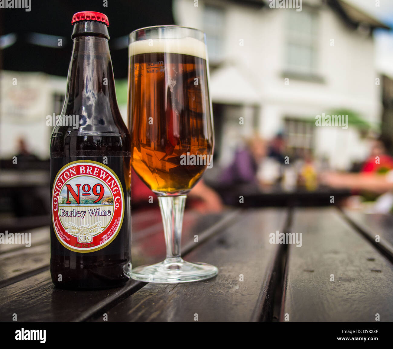 Coniston Brauerei Bier Stockfoto