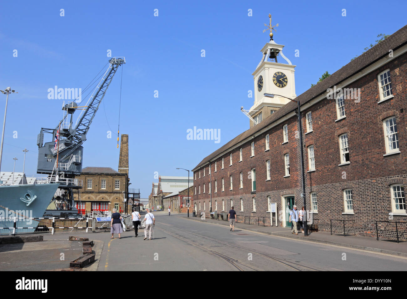 Die Historic Dockyard, Chatham, Kent ME4 4TE, England Stockfoto