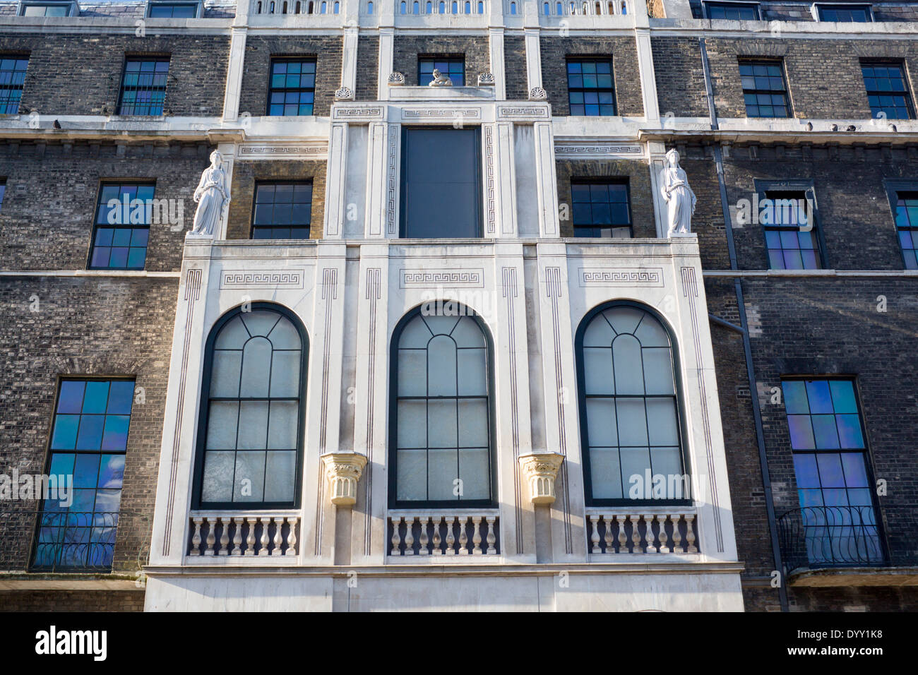 Außenseite des Sir John Soane Museum Lincoln es Inn Fields Inns of Court London England UK Stockfoto