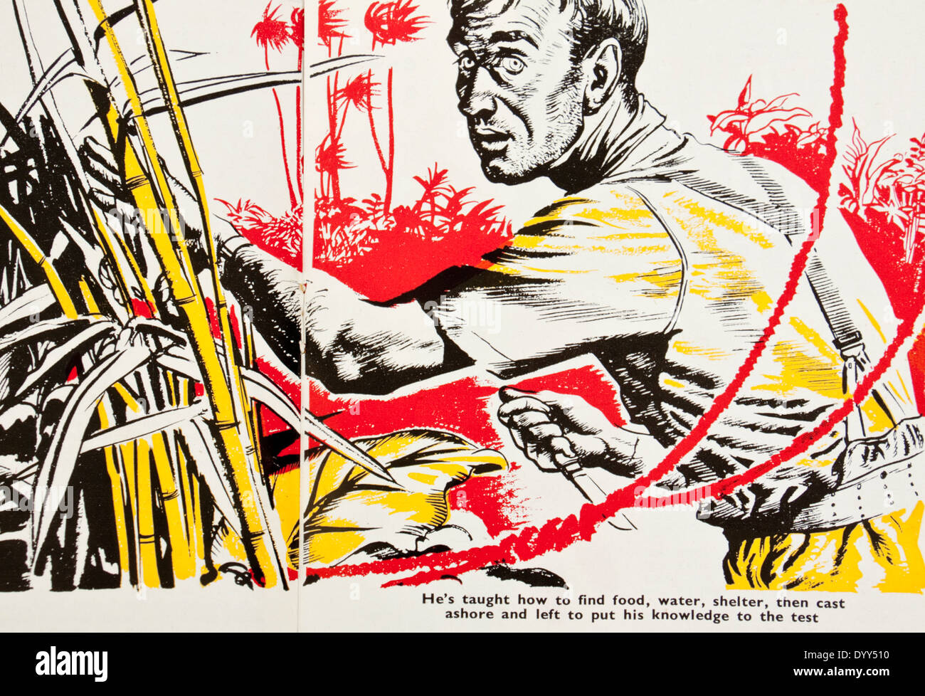 Abbildung aus der Februar 1943-Edition "Des jungen eigenen Papier" Magazin. Veröffentlicht von Lutterworth Press Stockfoto