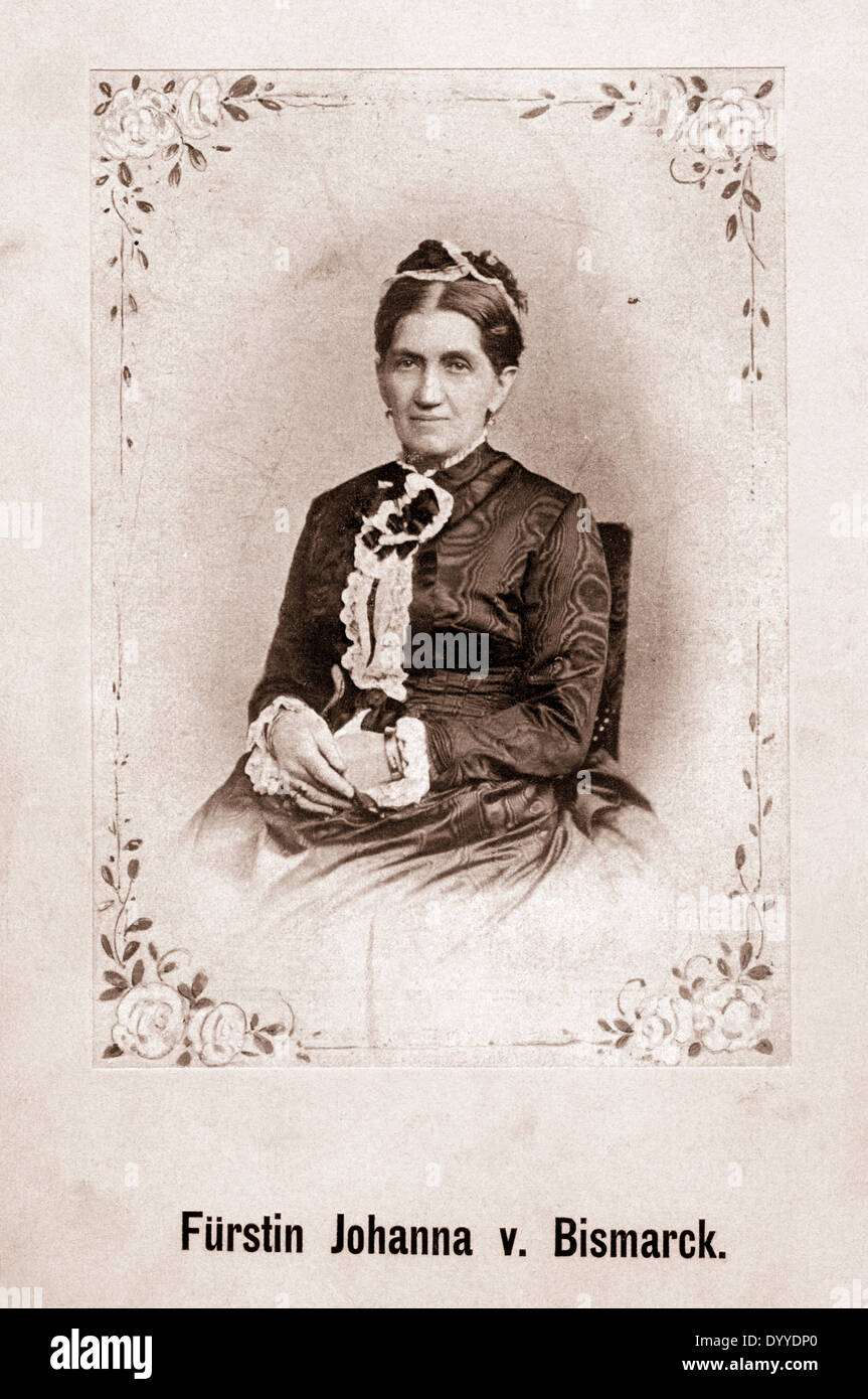 Johanna von Bismarck Stockfoto