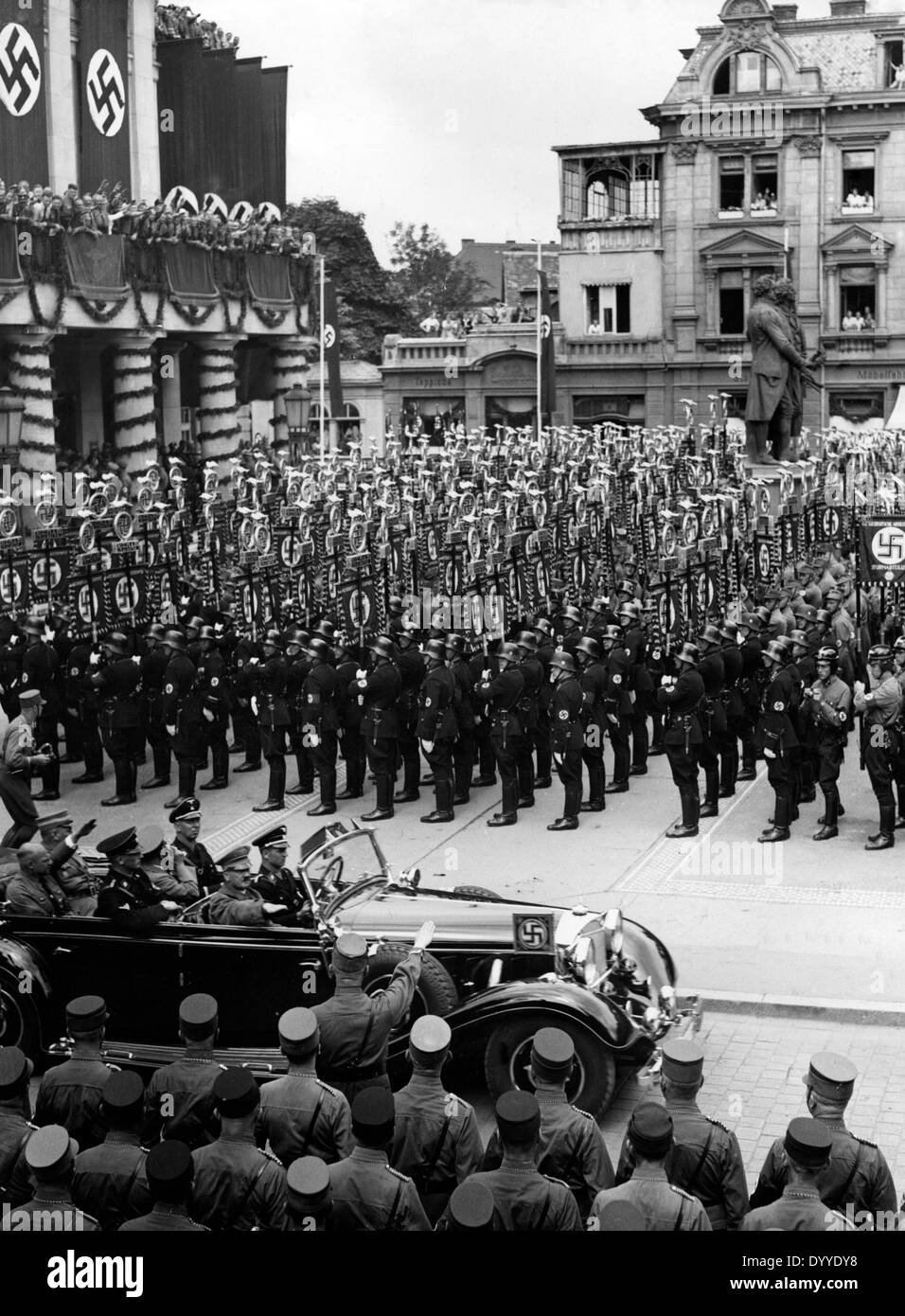 Erinnerung-Parteitag der NSDAP in Weimar, 1936 Stockfoto