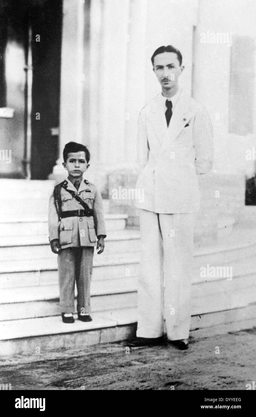 Faisal II. Stockfoto