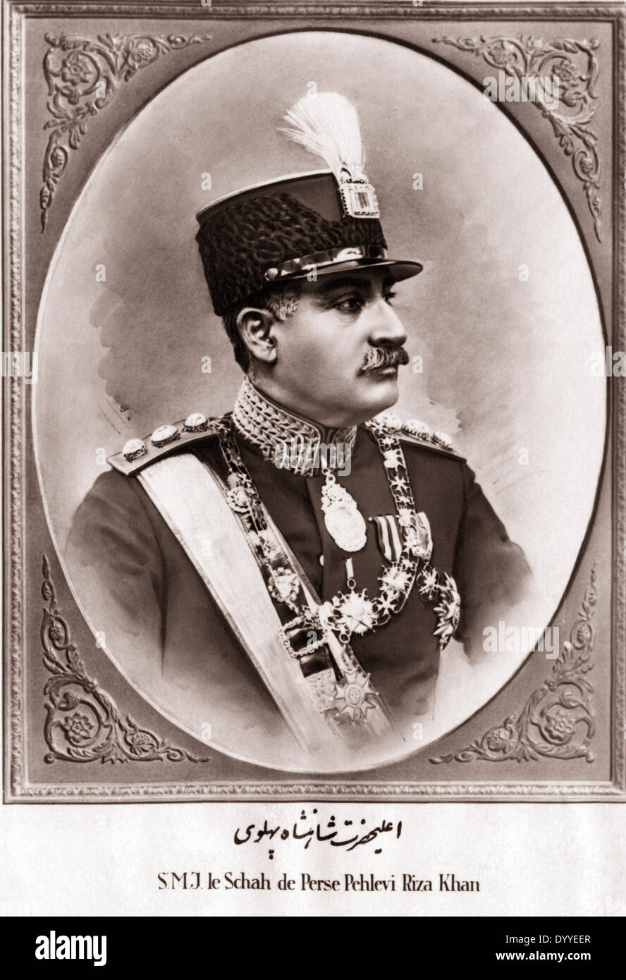I. Reza Pahlevi Stockfoto