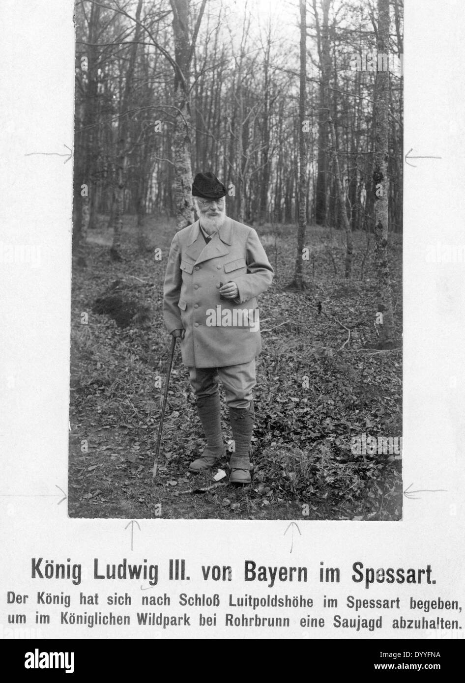 Ludwig III. Stockfoto