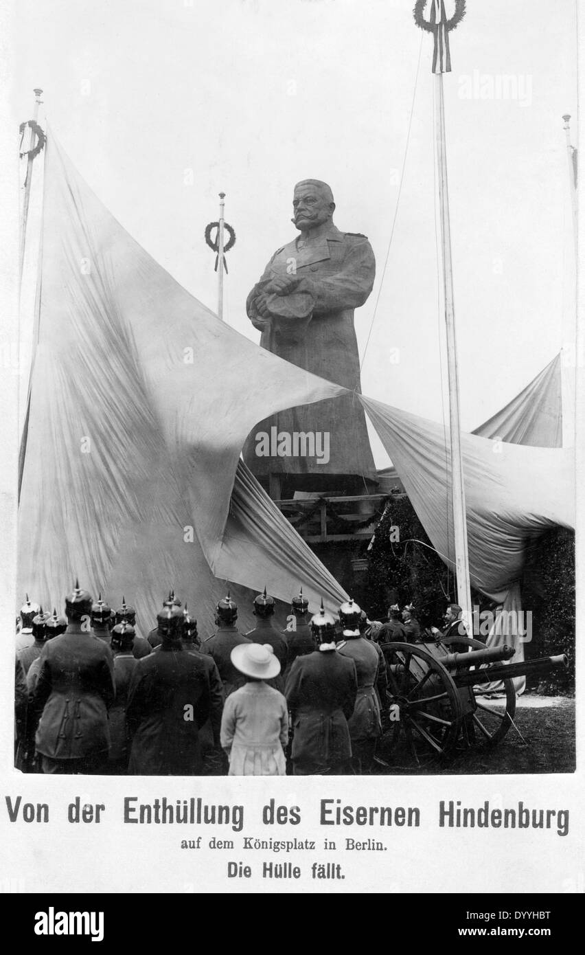 Der eiserne Hindenburg, 1915 Stockfoto