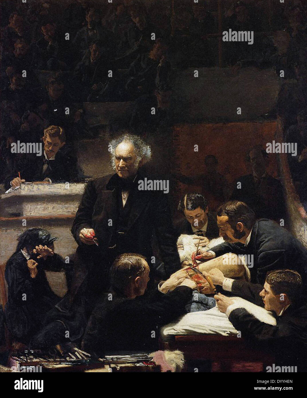 Thomas Eakins die Brutto-Klinik Stockfoto