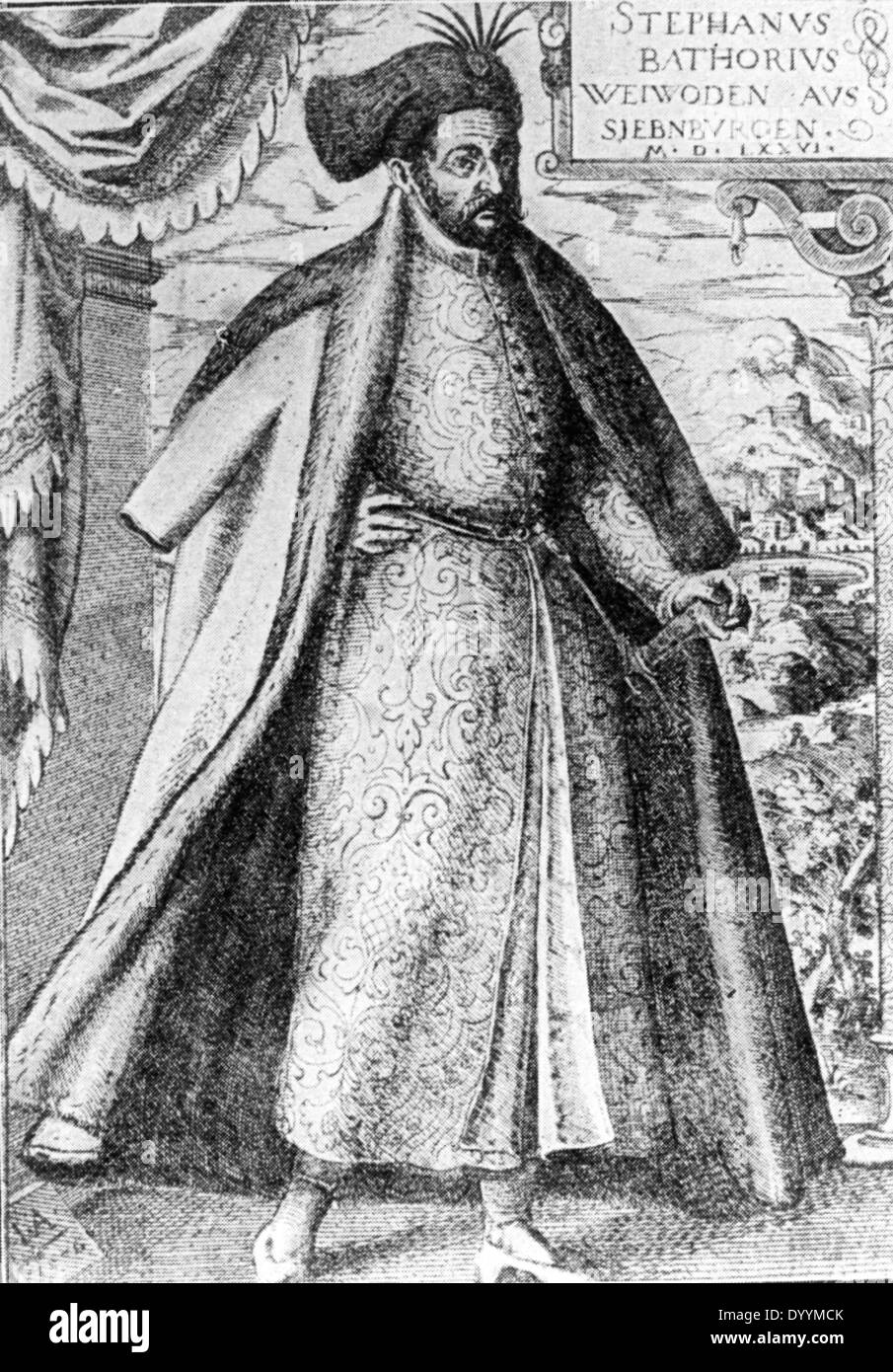 Stephan IV. Bathory Stockfoto